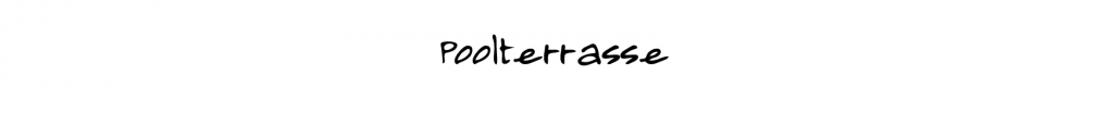 Poolterrasse